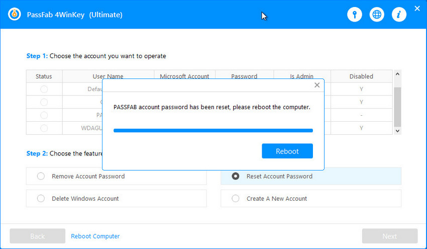 Free Windows 10 Password Unlocker