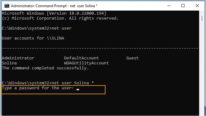 How To Change Password Windows 11 Using CMD?