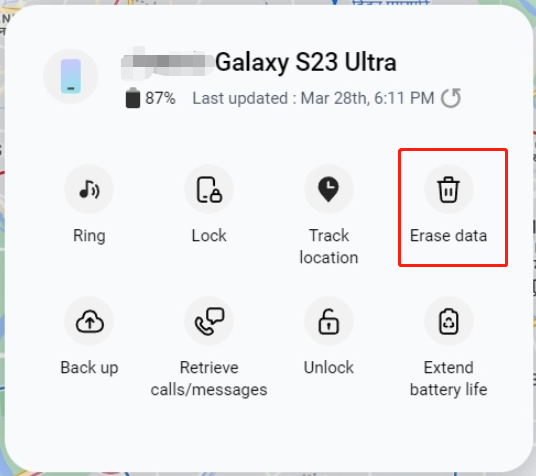 How To Factory Reset Samsung S24 Without Password 2024   Smartthings Find Erase Data 