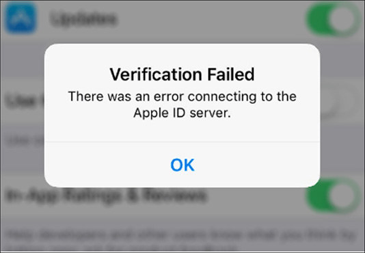 Quick 8 Fixes To Solve There Was An Error Connecting To The Apple ID Server