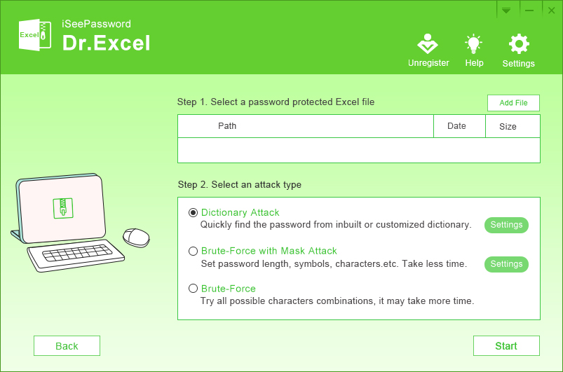 xlsx file password remover