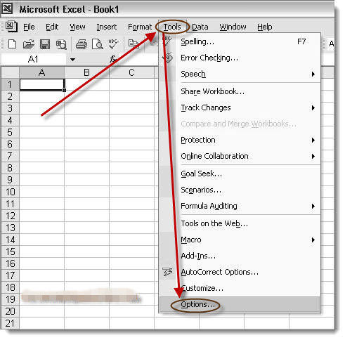 how to put a password on excel