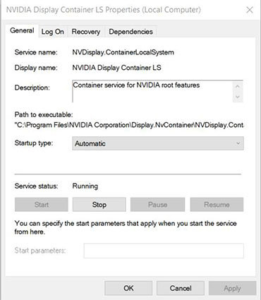 windows 10 nvidia control panel missing