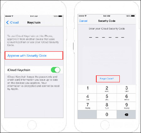 does icloud keychain generate passwords