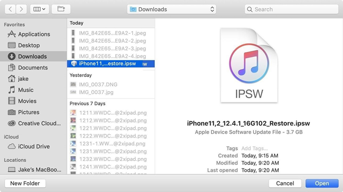 ipad ipsw download