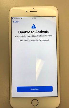 Apple iPhone 12 Pro 256 GB; popular For Parts, itunes error; cant activate