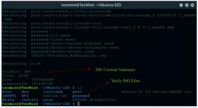 do i have to extract linux iso file