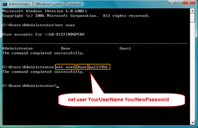 windows 7 password refixer usb