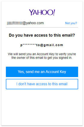 How to access yahoo mail if you forgot security question