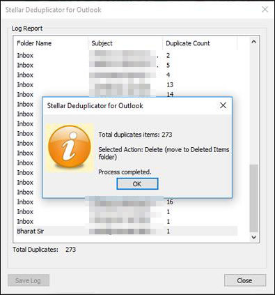 outlook 2016 remove duplicate messages