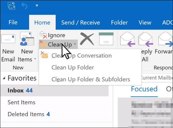 remove duplicate messages from a mailbox outlook 2016
