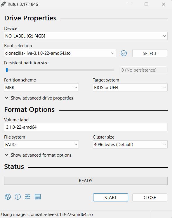 Clonezilla uefi hot sale