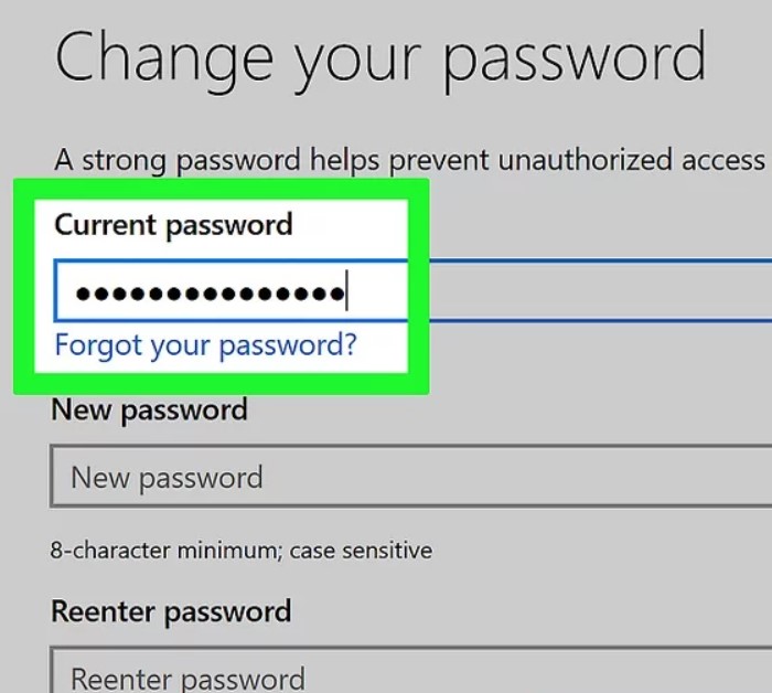 How To Change Hotmail Password Easily