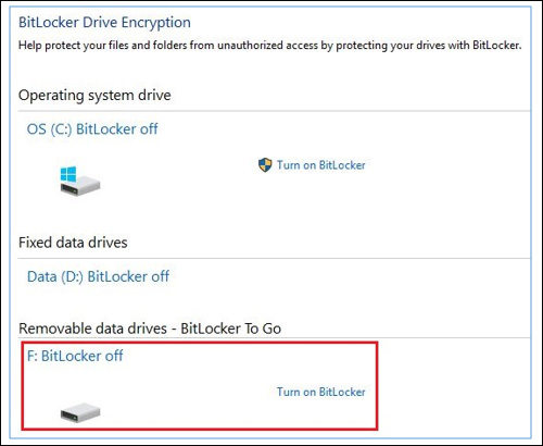no search box in external hard drive windows 10