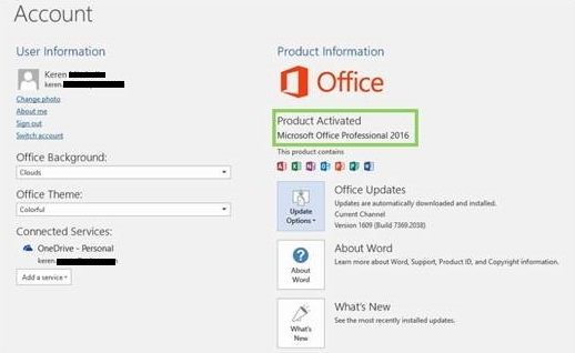 office 13 activation