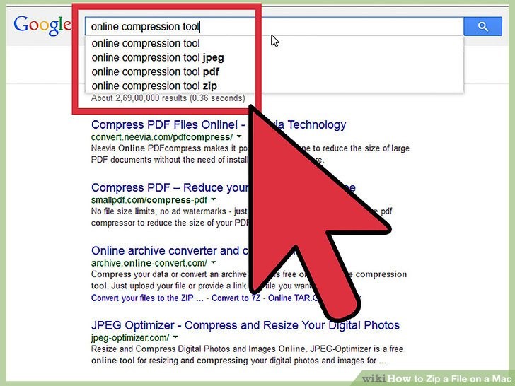 search online compression tool