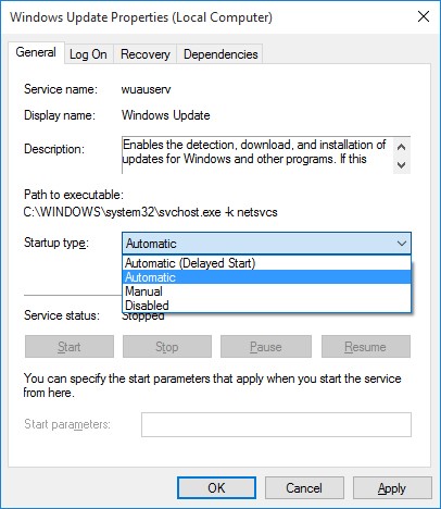 Best 3 Ways to Enable Windows Update in Windows 10