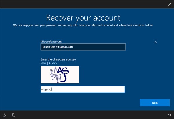 can u change windows 10 password from microsoft account
