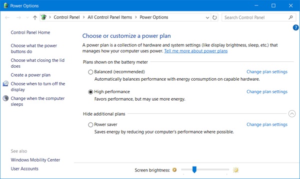 different blue screen memory management system