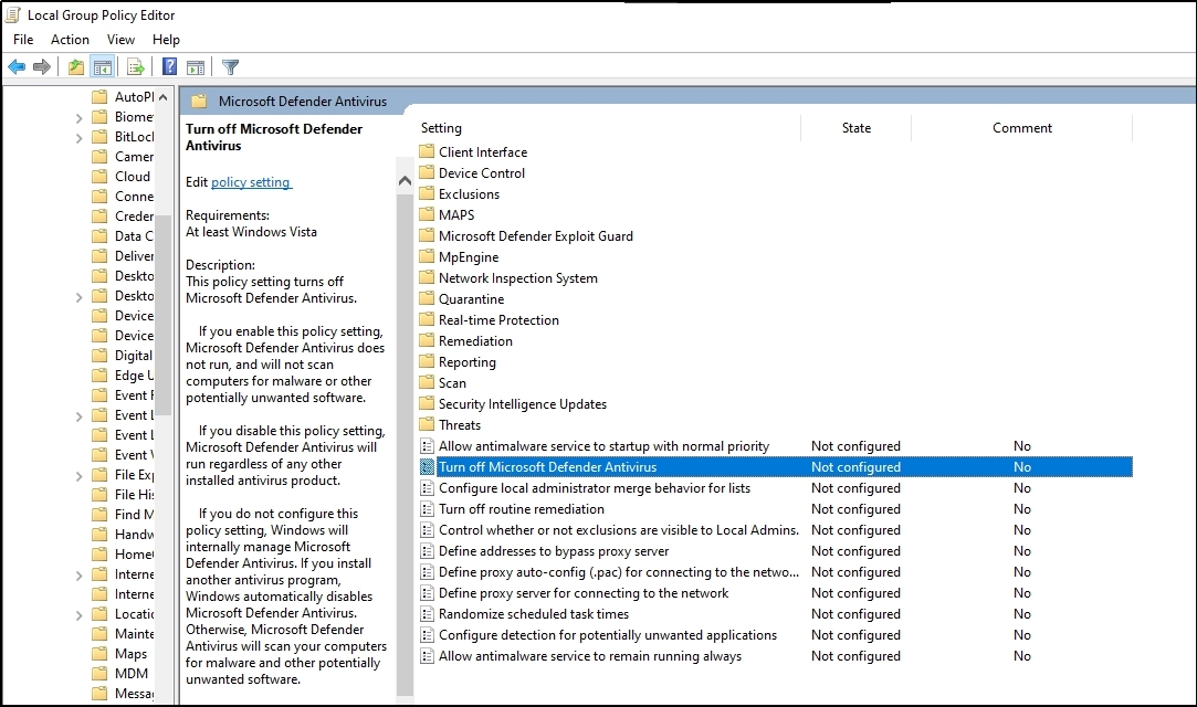 Complete Guide for Permanently Disable Windows Defender in Windows 10/11