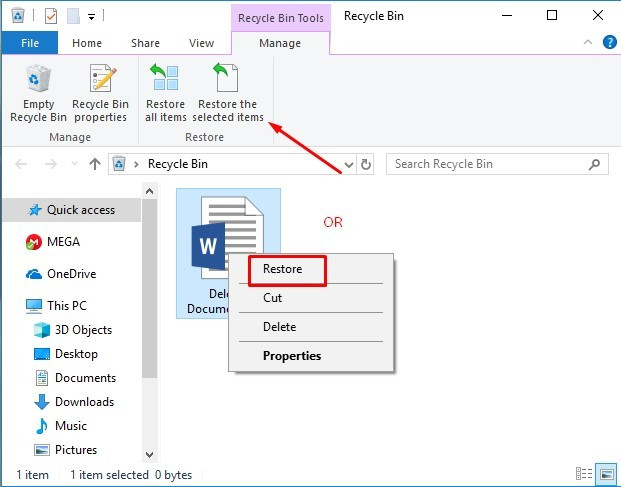 how to recover temporary word files windows 10